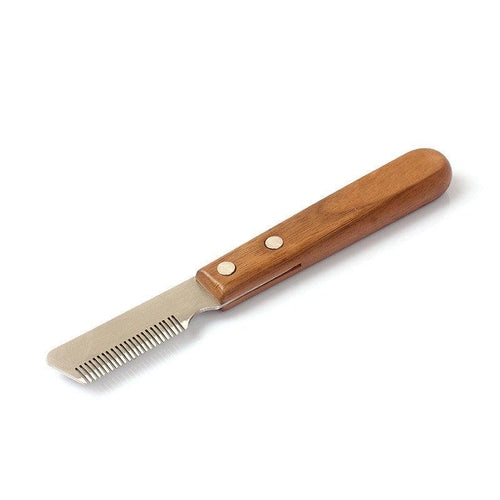 Pet Plucking Knife Comb Wooden Handle Terrier Dog Supplies Pet Shaving